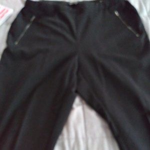 Black Straight Leg Pants